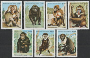 Guinea Bissau 1983 – 7 kompl. ** – Apor