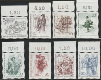 Berlin 1969 – 8 kompl ** – Berlin på 1800-talet