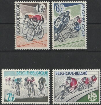 Belgien 1963 – 4 kompl ** – Cykling