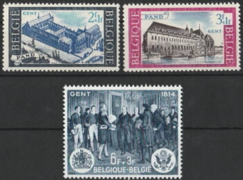 Belgien 1964 – 3 val ** -Kloster och målning