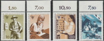 Berlin 1969 – 4 kompl ** – Postväsende