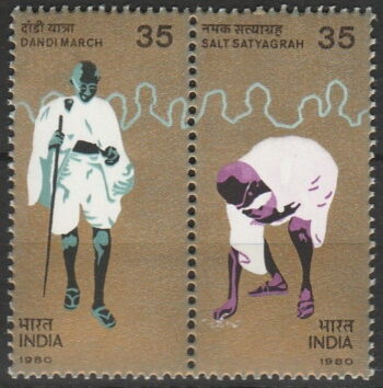 Indien 1980 – 2 kompl ** – Gandhi